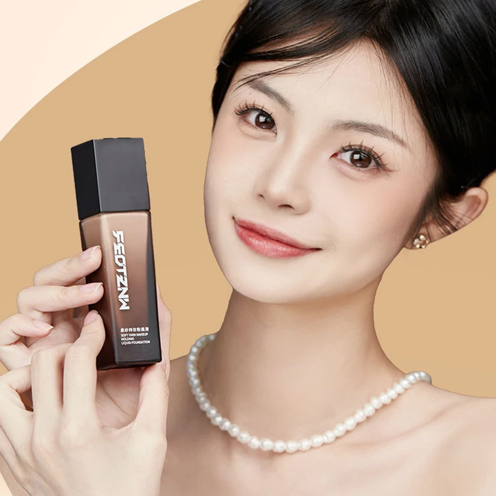 

Face Foundation Cream Oil-Control BB Cream Waterproof Lasting Concealer Liquid Full Coverage Matte Base Professional Makeup