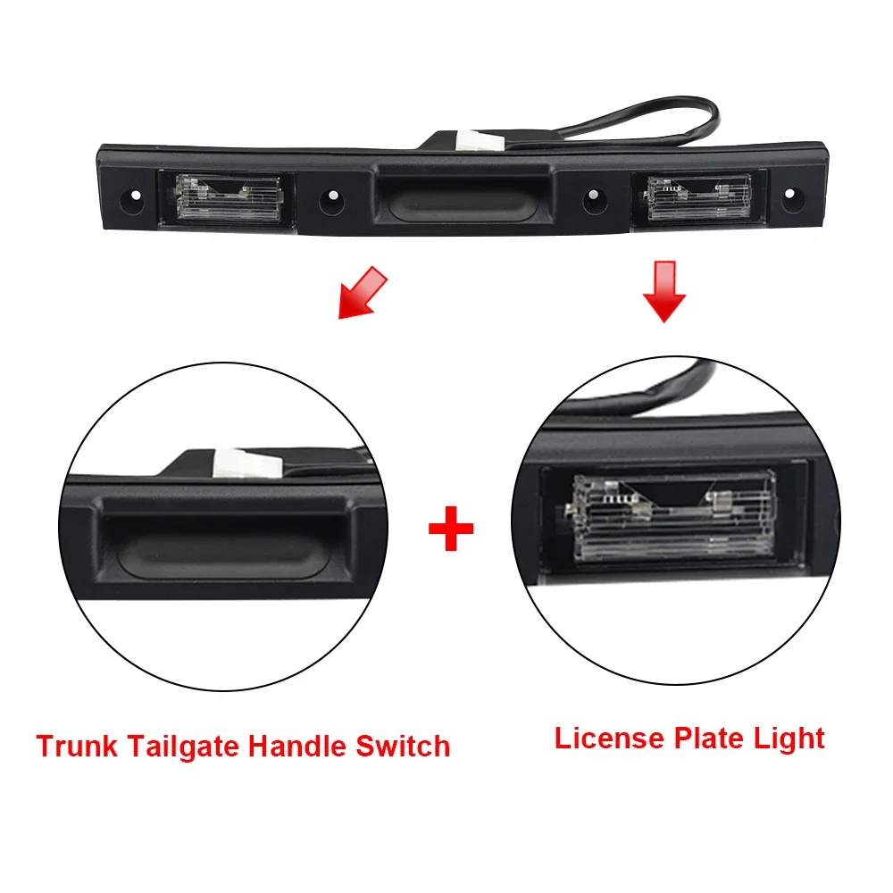 

Car Rear Licen Plate LED Light 51138265649 for Land Rover Range Rover L322 2002-2012 Tailgate Switch Plate CXB000123LPO