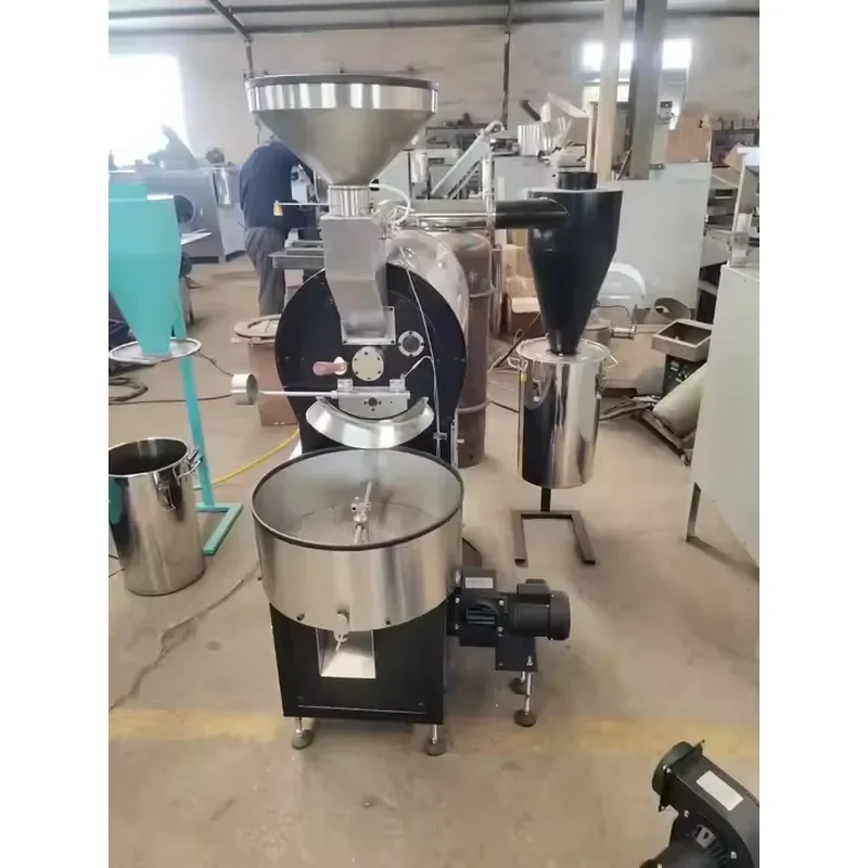 3kg 6kg 12kg Coffee Bean Roaster Machine Electric Household Small Cocoa Roaster HJ-CR3KG