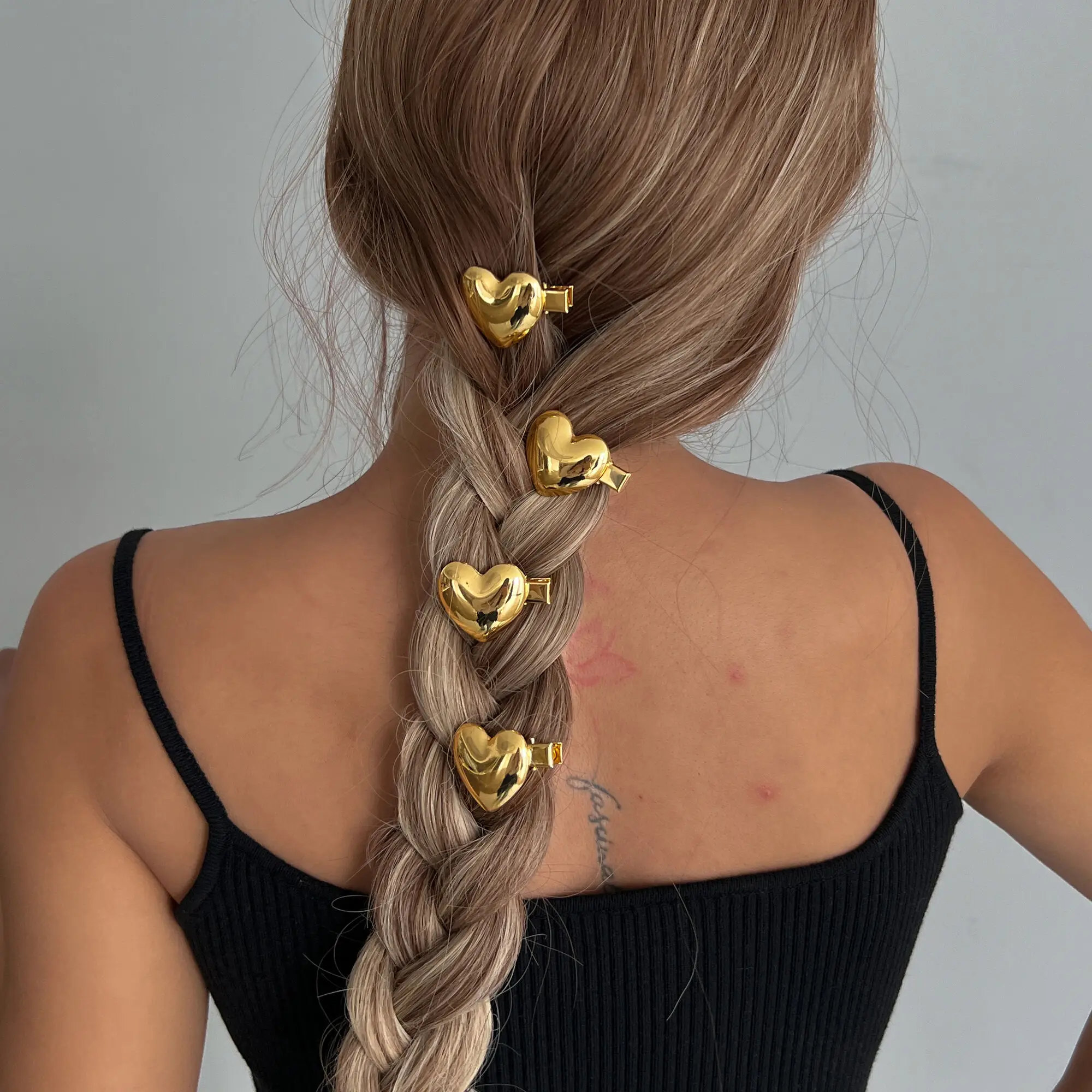 

Lacteo 14 Styles Design Starfish Conch Heart Star Hair Clip Barrettes Women Temperament Gold Color Metal Hairpin Hair Accessory