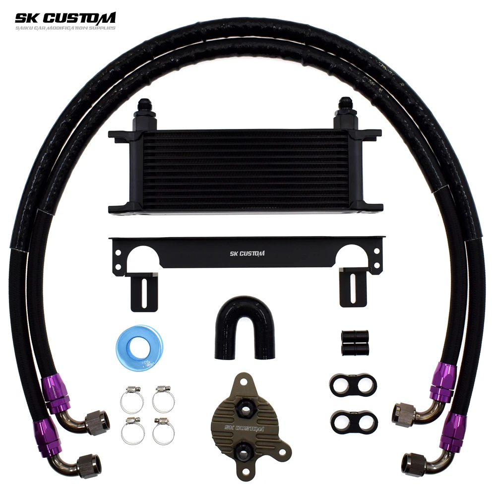 SK CUSTOM Transmission Cooler Kit For Mazda 3 CX-30 CX-5 CX-8 ATENZA Gearbox Cooler OE FZ21199F3 FZA1199F0 FZ01199F0 FZ0219946