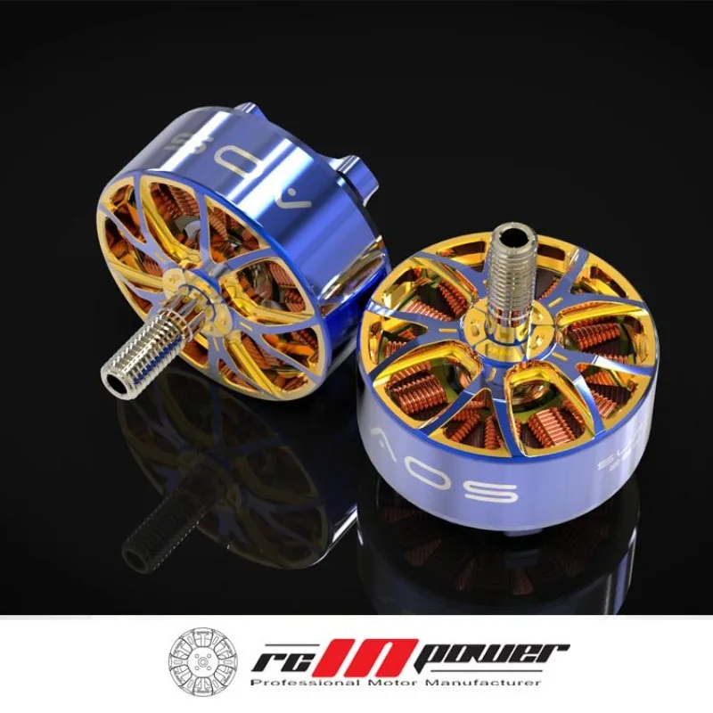 RCinpower AOS 2807 محرك بدون فرشاة 7 بوصة 4-6s قوة عالية وثبات عالي مناسب لطائرات السباق الطائرة الفاخرة FPV #3