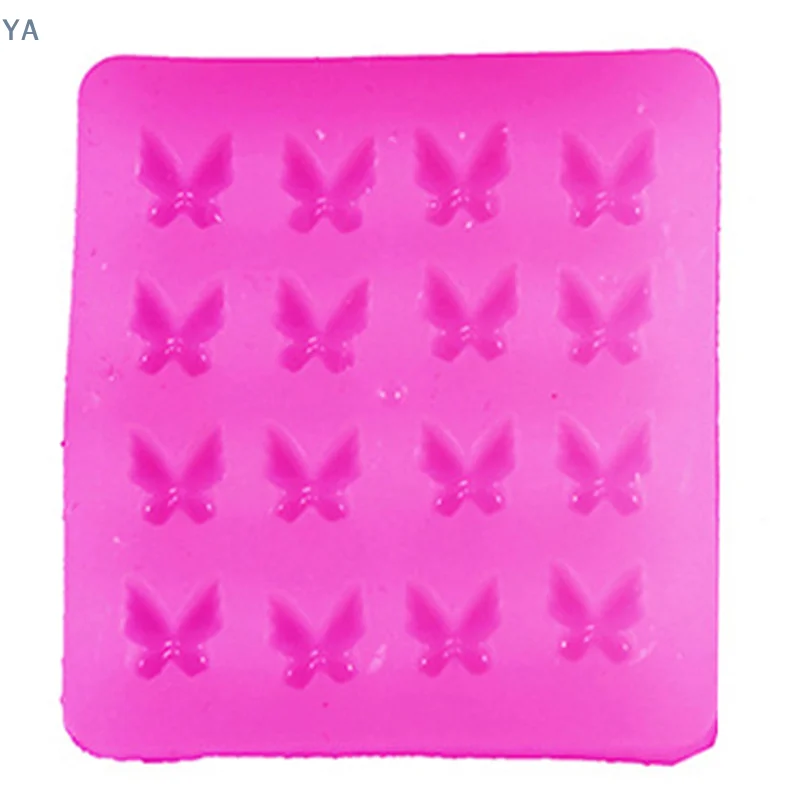 [YA]1pc/bag Butterfly Shape Epoxy Resin Molds Charm Pendant Silcone Moulds Ultra-Light Clay Handmade Butterfly Mold