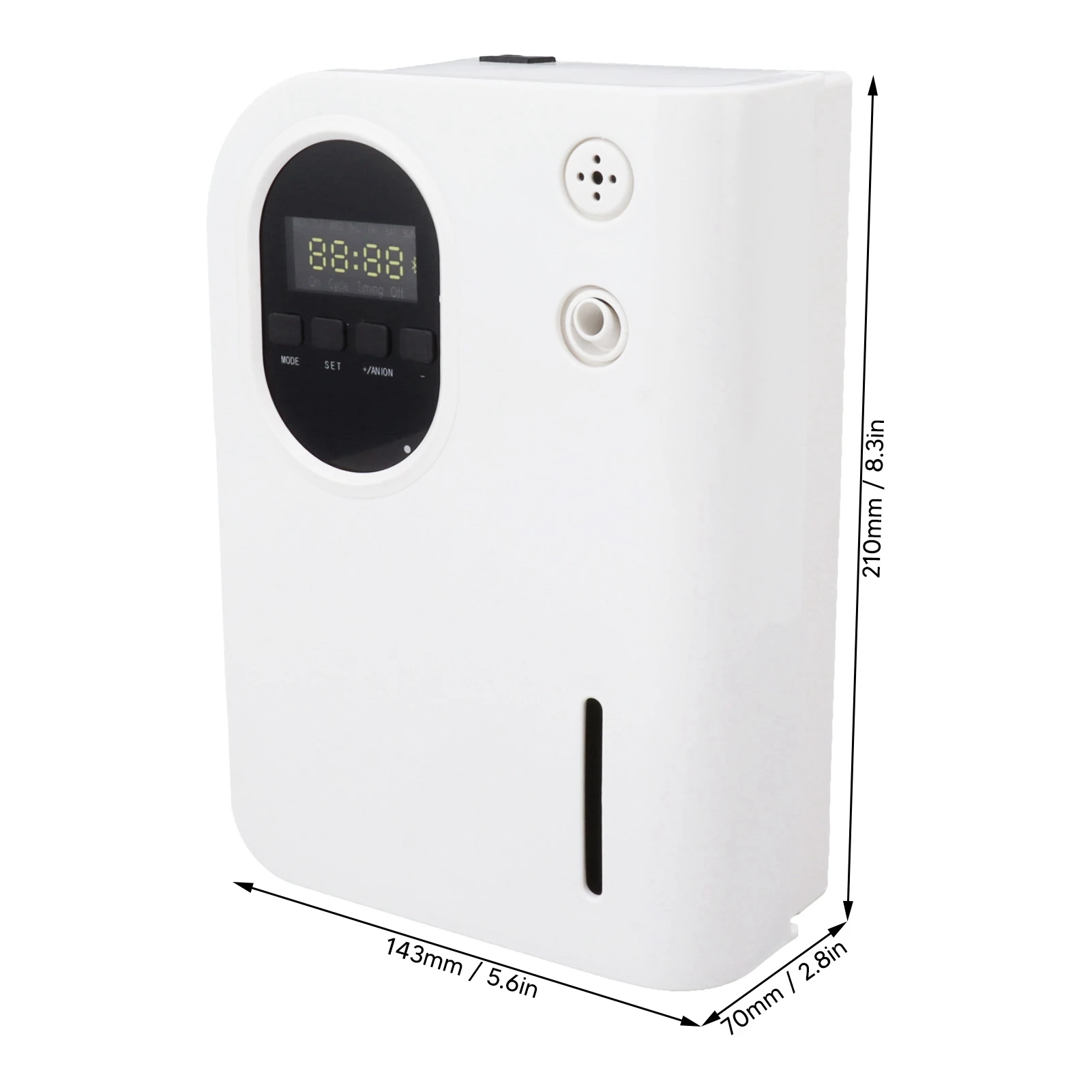 Dyfuzor zapachowy 300-600m³ 160ml Dyfuzor olejków eterycznych do lobby hotelowego, sauny, SPA