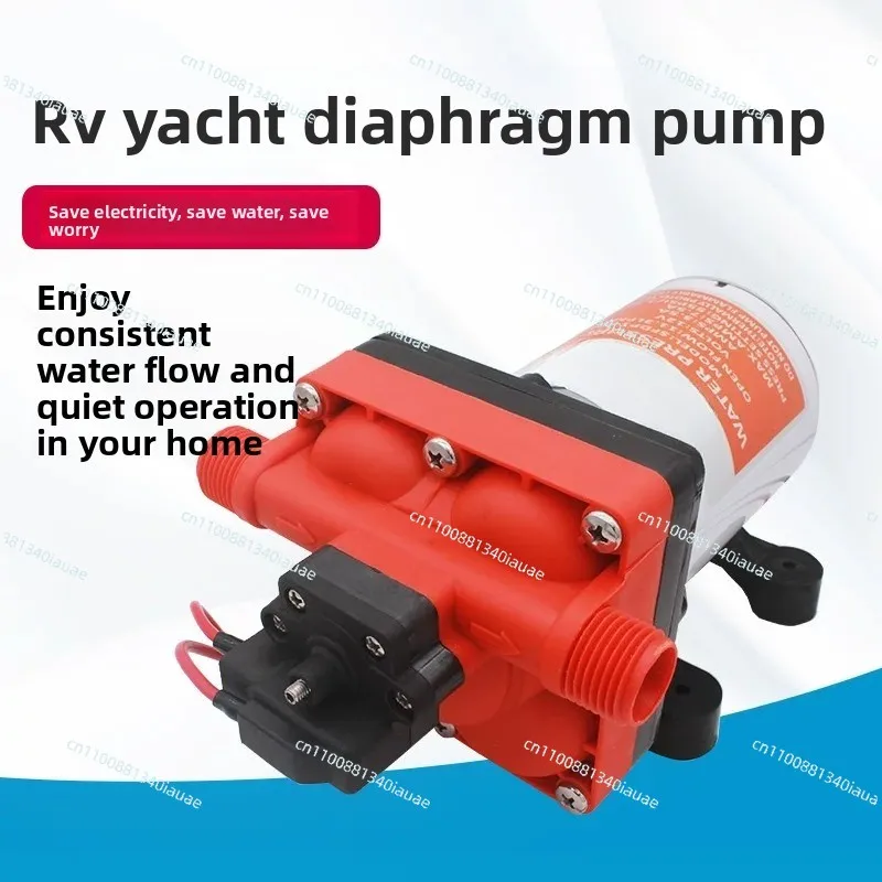 Silent RV Water Pump 12V Diaphragm Pump 24V DC Pumping Pump Pressure Self-priming Automatic