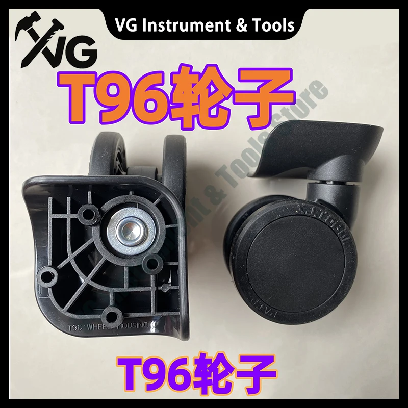 For SJTOBOL T96 wheel housing swivel casters, replacement repair pulley accessories for trolley suitcases and travel luggage bag