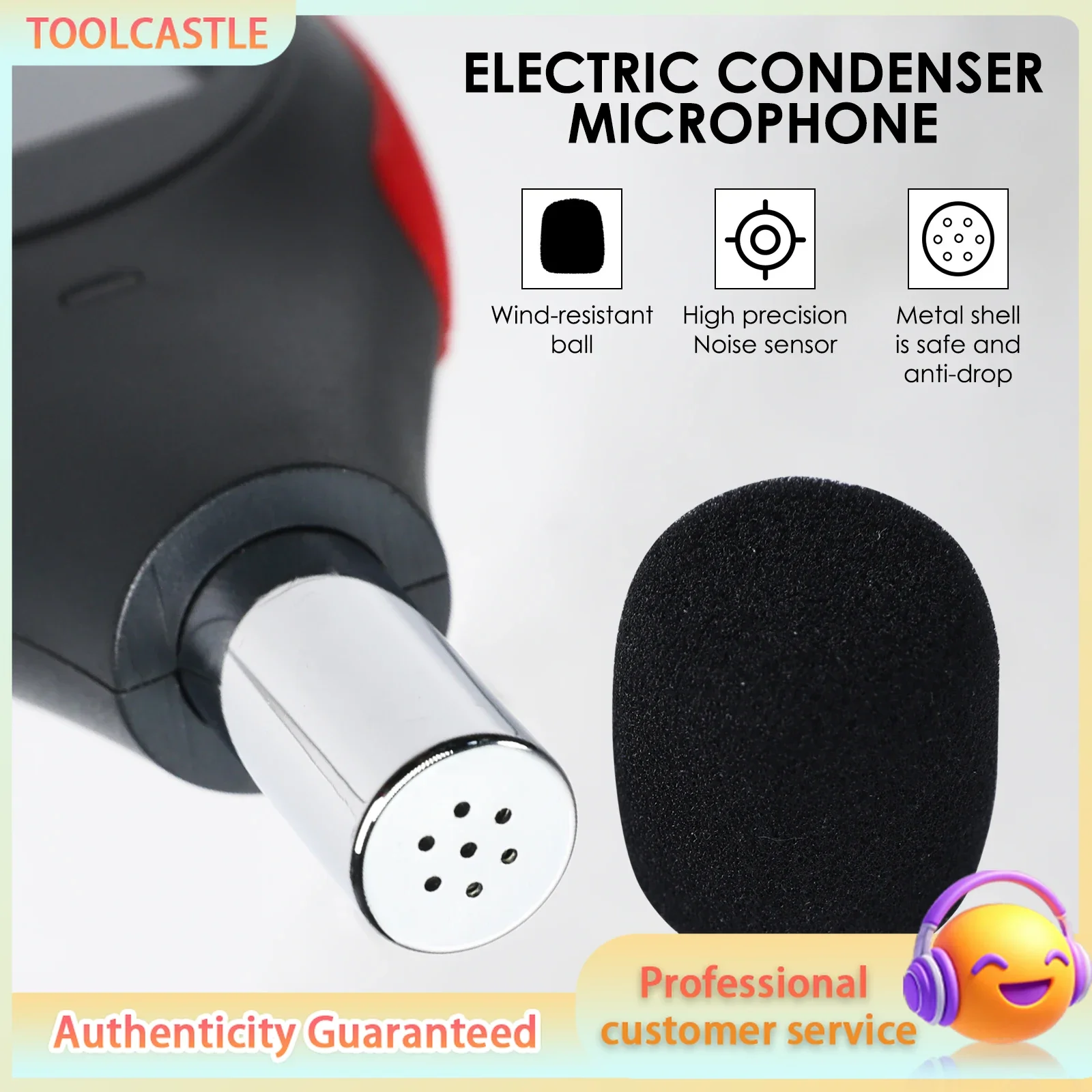 Digital Sound Level Meter Handheld Decibel Noise Audio Tester 43000 Data Storage Sonometros dB Measurement Device