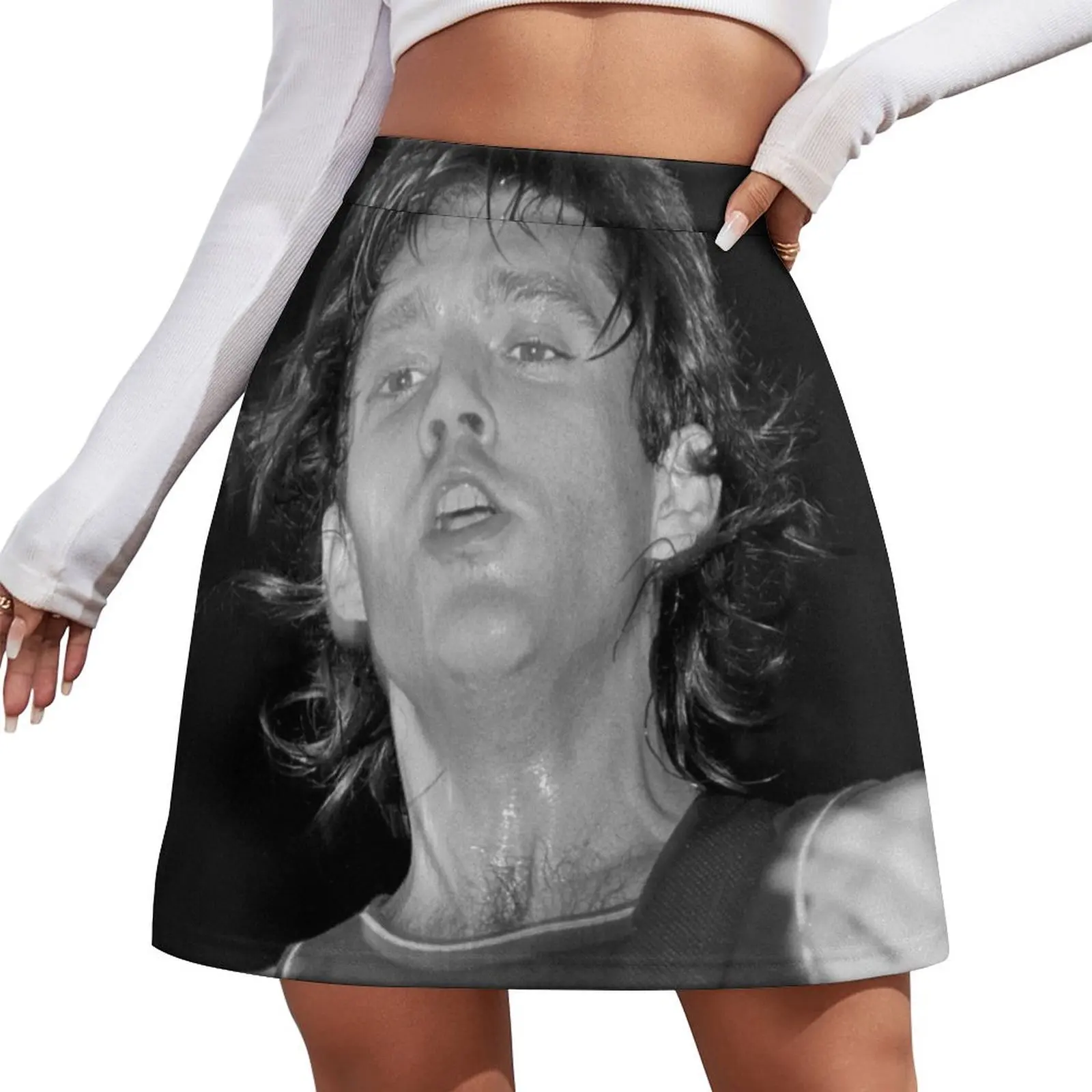 

Mike Mesaros - The Smithereens - BW Photograph Mini Skirt modest skirts for women Miniskirt dress women summer