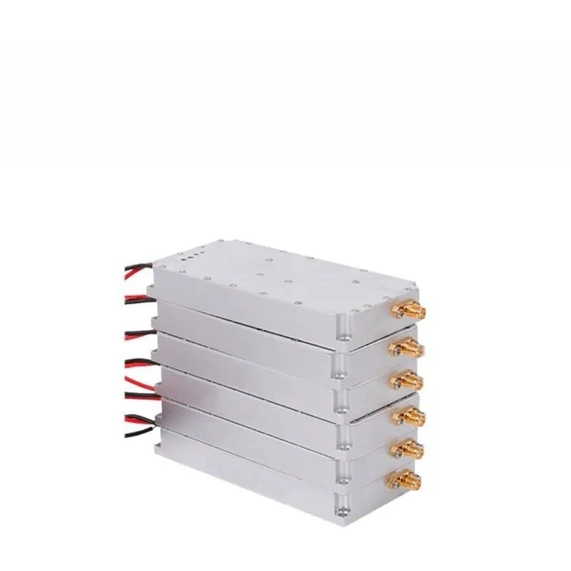 Customized frequency amplifier for anti FPV module, used for low altitude defense, with isolator