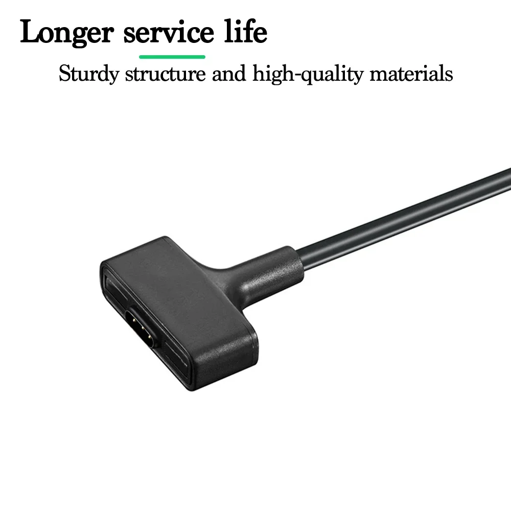 USB Magnetic Charger Dock Portable Power Adapter Safety Fast Charging Cable For Fitbit Ionic Smart