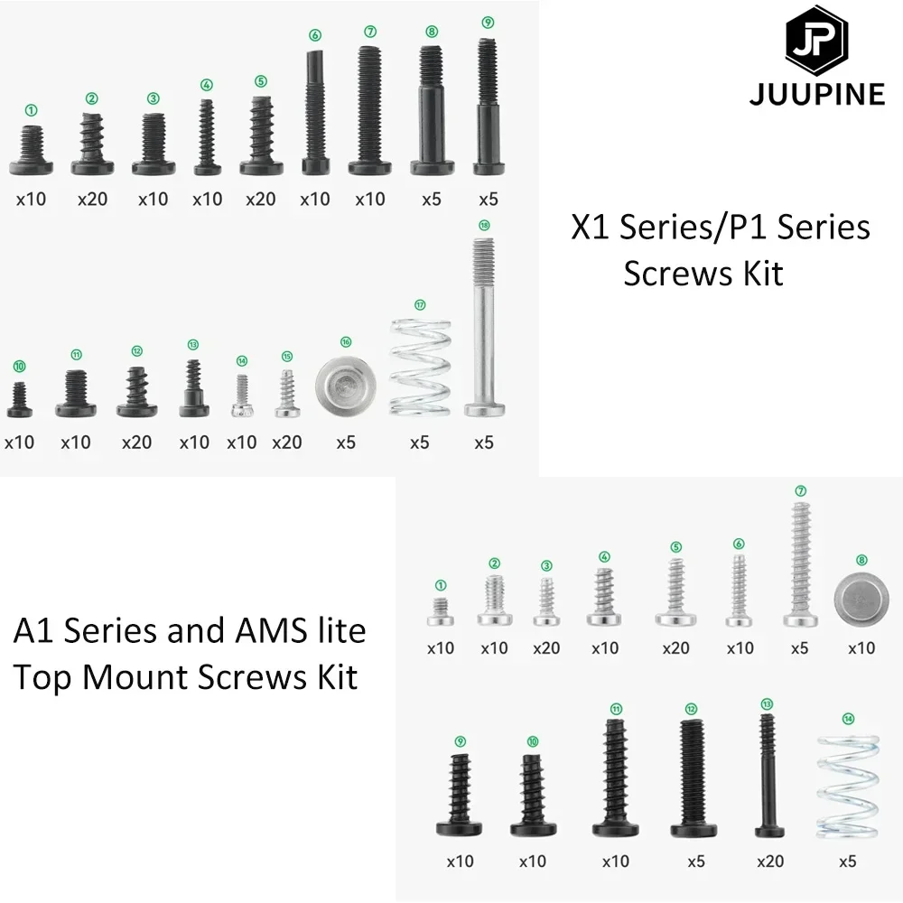 ForBambuLabScrewsKit-X1Series/P1Series/A1SeriesandAMSliteTopMountScrewsKitHighQualityBrandOriginalScrews-AliExpress7
