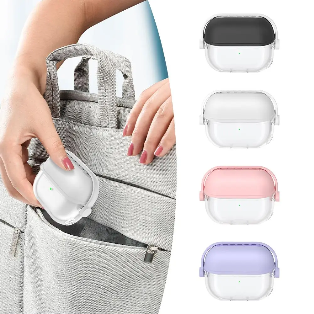 Soft Silicone caso de fone de ouvido para Samsung Galaxy Buds, Protector Shell transparente, Buds3 Pro, S4V5, 3 Pro