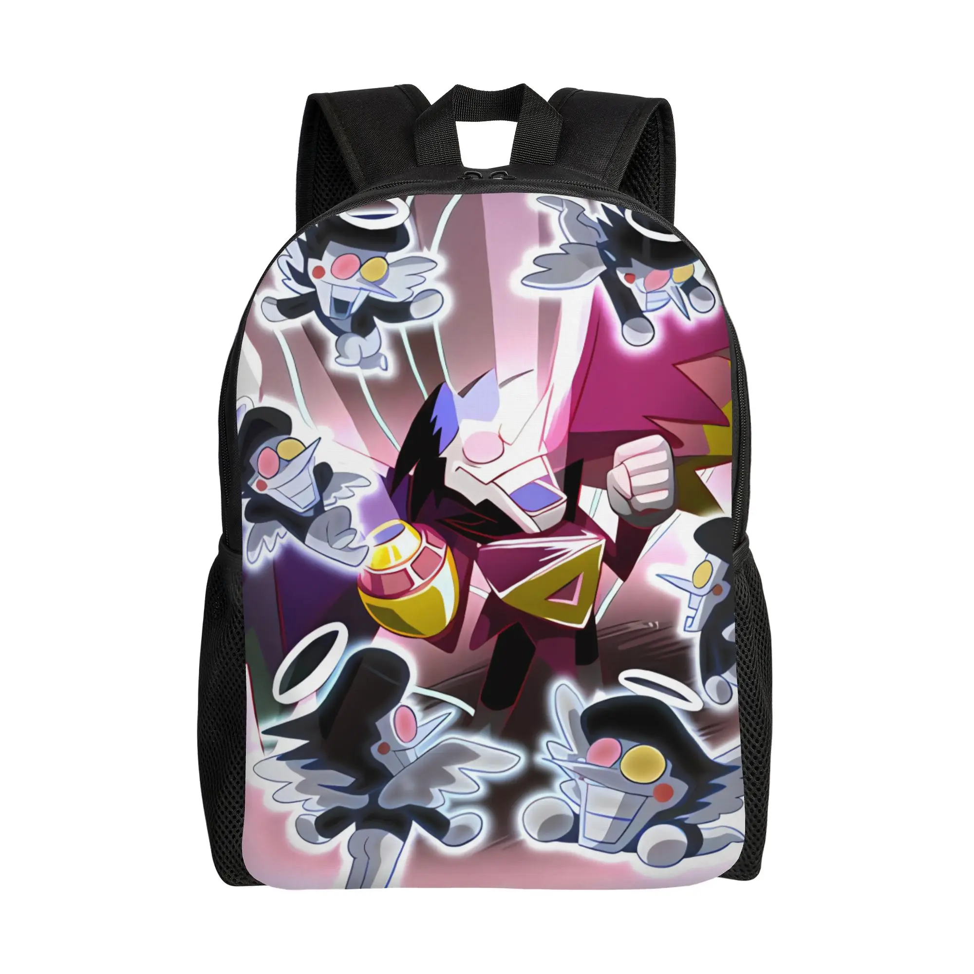 

Deltarune Game Backpack Girl Large Backpacks Polyester Funny School Bags Camping Design Rucksack