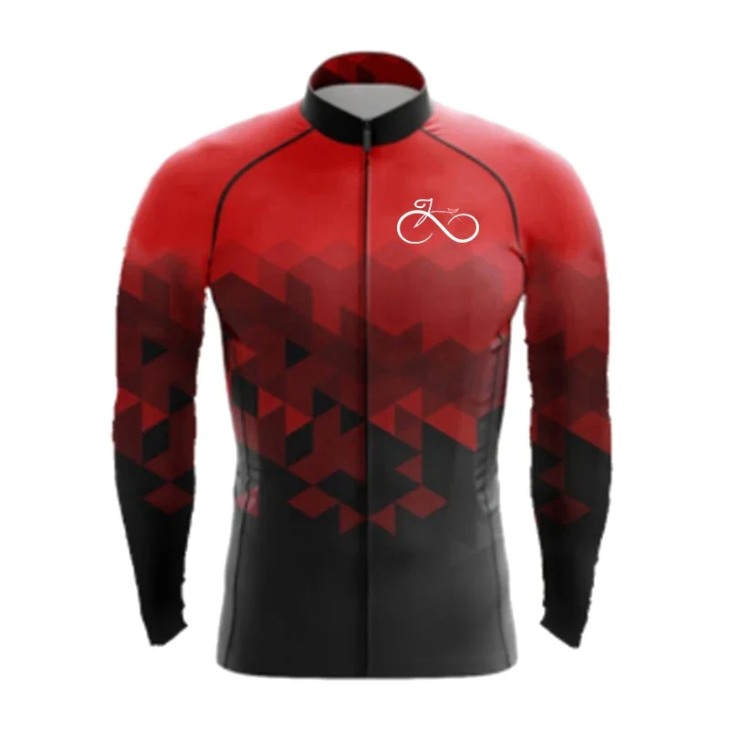 Fashion Cycling Jersey 2023 Summer Long Sleeve Cycling Clothing MTB Bike Uniform Maillot Ropa Ciclismo Men\'s Bicycle Wear Shirts