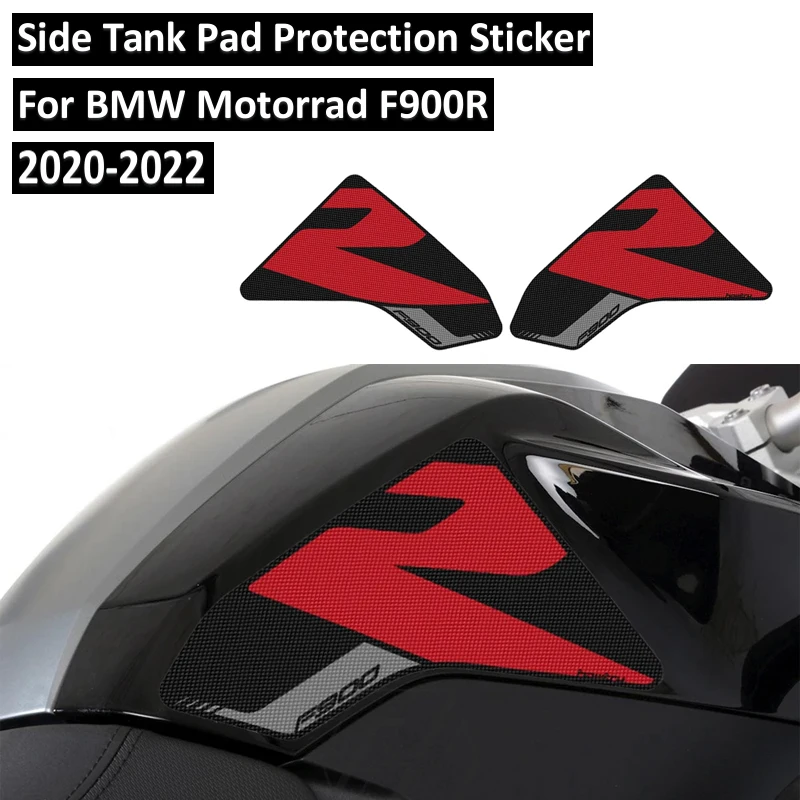 

Motorcycle Accessorie Side Tank Pad Protection Knee Grip Traction for BMW Motorrad F900R 2020 2021 2022