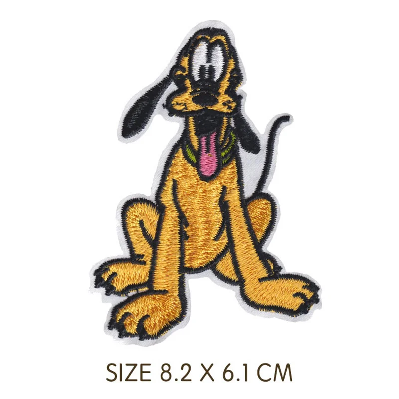 Aufbügeln, süßer Hund, Tier-Aufnäher, Set für Kinderkleidung, DIY, T-Shirt, Applikation, Wärmeübertragung, Vinyl, Goofy-Aufnäher, Aufkleber, Thermo-Pres