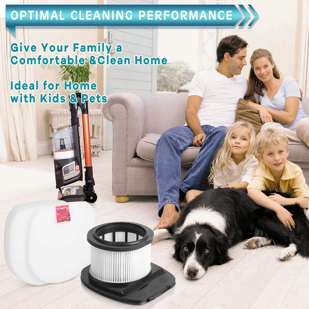 ABKR-قطع غيار فلتر HEPA متوافق مع Shark IZ300 IZ300UK IZ320 IZ320UK ملحقات المكنسة الكهربائية