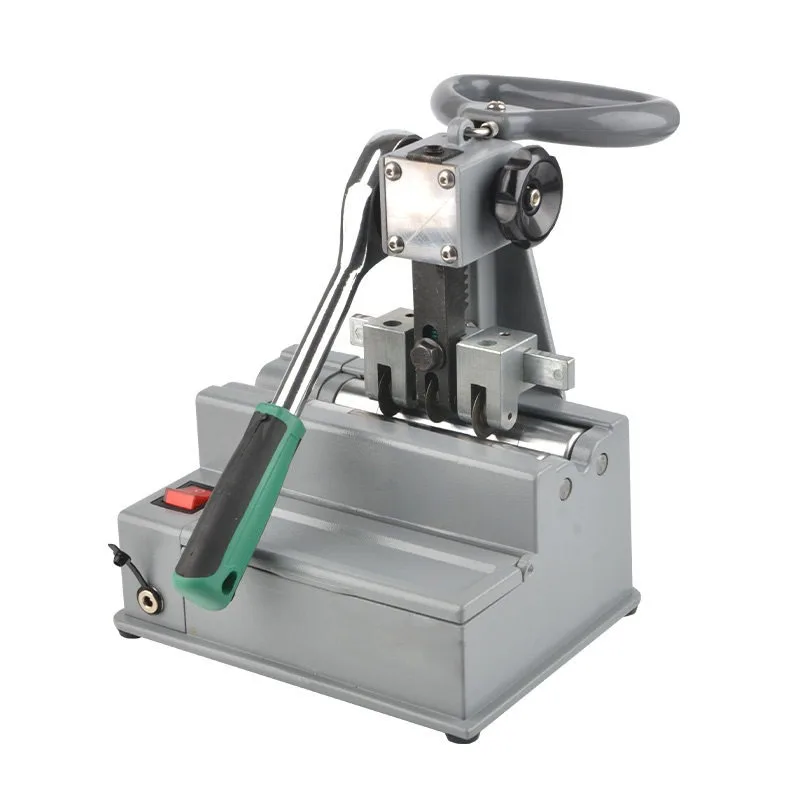 Plug-in charging electric stainless steel pipe cutting machine, desktop small plastic-covered copper pipe tool cuttinge