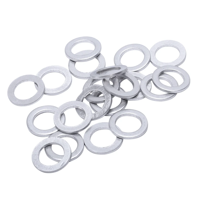 

20Pcs Oil Drain Plug Washer Gaskets For Honda/Acura 94109-14000