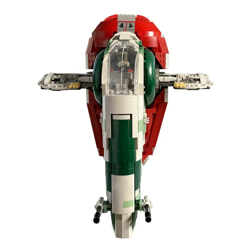 

NEW 1038PCS MOC Space Battle Slave 1 Interior Model Premium Display Assembly Building Blocks DIY Creative Gift Collectible Set