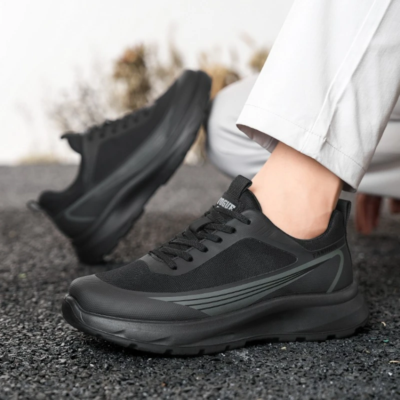 

High-quality Fashionable and Versatile Low-top Round-toe Mesh Breathable Casual and Comfortable Sports Running Shoes for Men