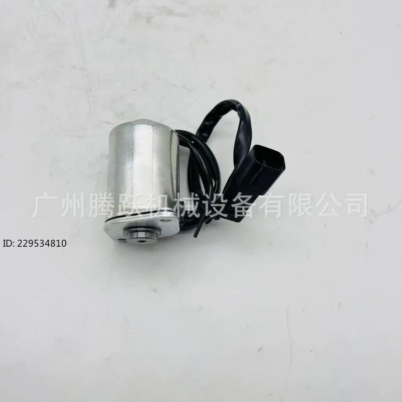Excavator loader parts 20Y-60-32120-20Y-60-32121 rotary solenoid valve PC200-7