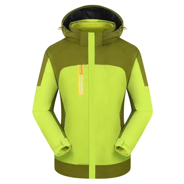 

Winter Outdoor Hiking Ski Men Women Windproof Waterproof Mountaineering Climbing Camping 2 In 1 Fleece Coat