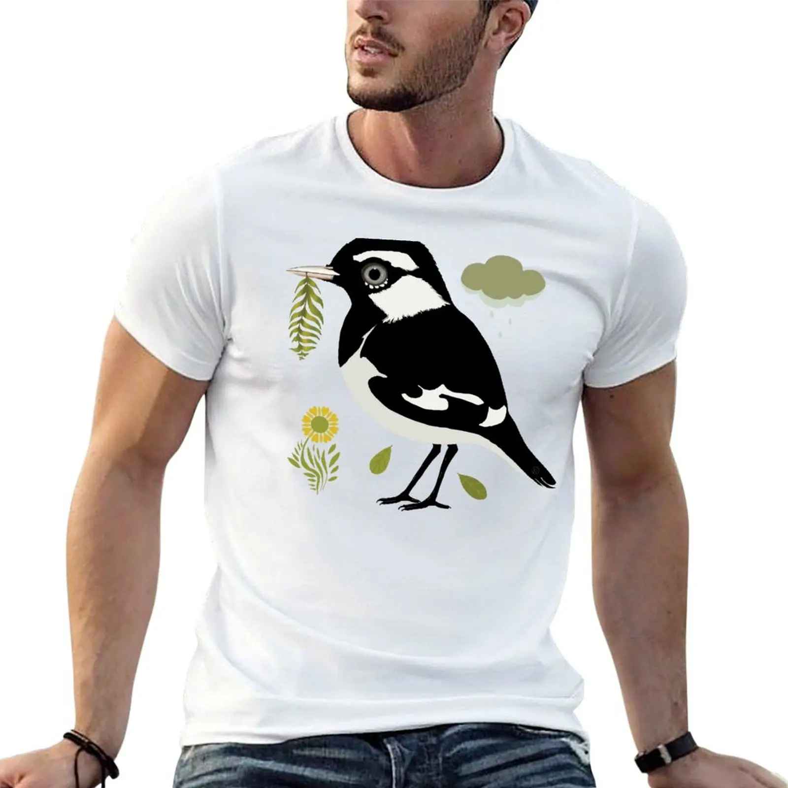 

t shirt Magpie T-Shirt Lark tshirt man designer man