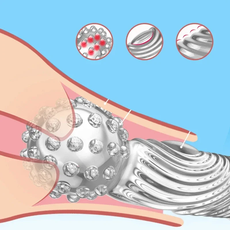 여성용 손가락 슬리브 진동기, 자위기 실리콘 클리토리스 자극 G 스팟 섹스 토이, 질 항문 딜도, 성인용 제품