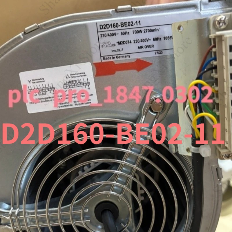 1PCS Brand New D2D160-BE02-11 D2D160BE0211 Centrifugal Fan 230 400V Fast Delivery
