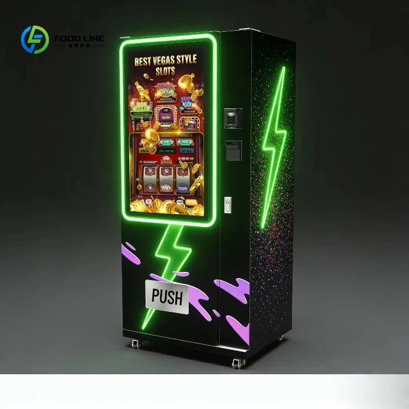 Lottery Ticket Dispenser Stand Big Screen 24 Types Lotteries Metal Body NFC Payment Middle East SDK for Casinos Customized