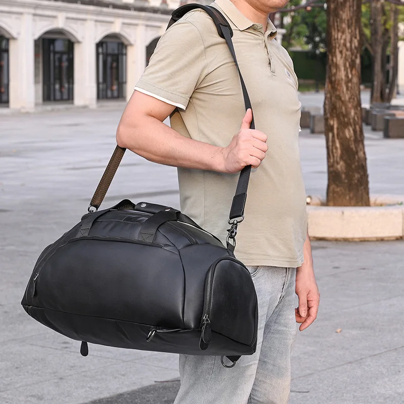 حقيبة الأمتعة حقائب الظهر الصالة الرياضية Crossbody الرجال الرحلات الإبداع حقائب الظهر المدرسية حقائب جلدية Schoudertas MHSJB