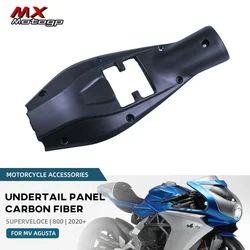 Carbon Fiber Undertail Seat Side Panels Covers For MV Agusta Superveloce 800 2020 2021 2022 Motorcycle Accessories Fairing Kits