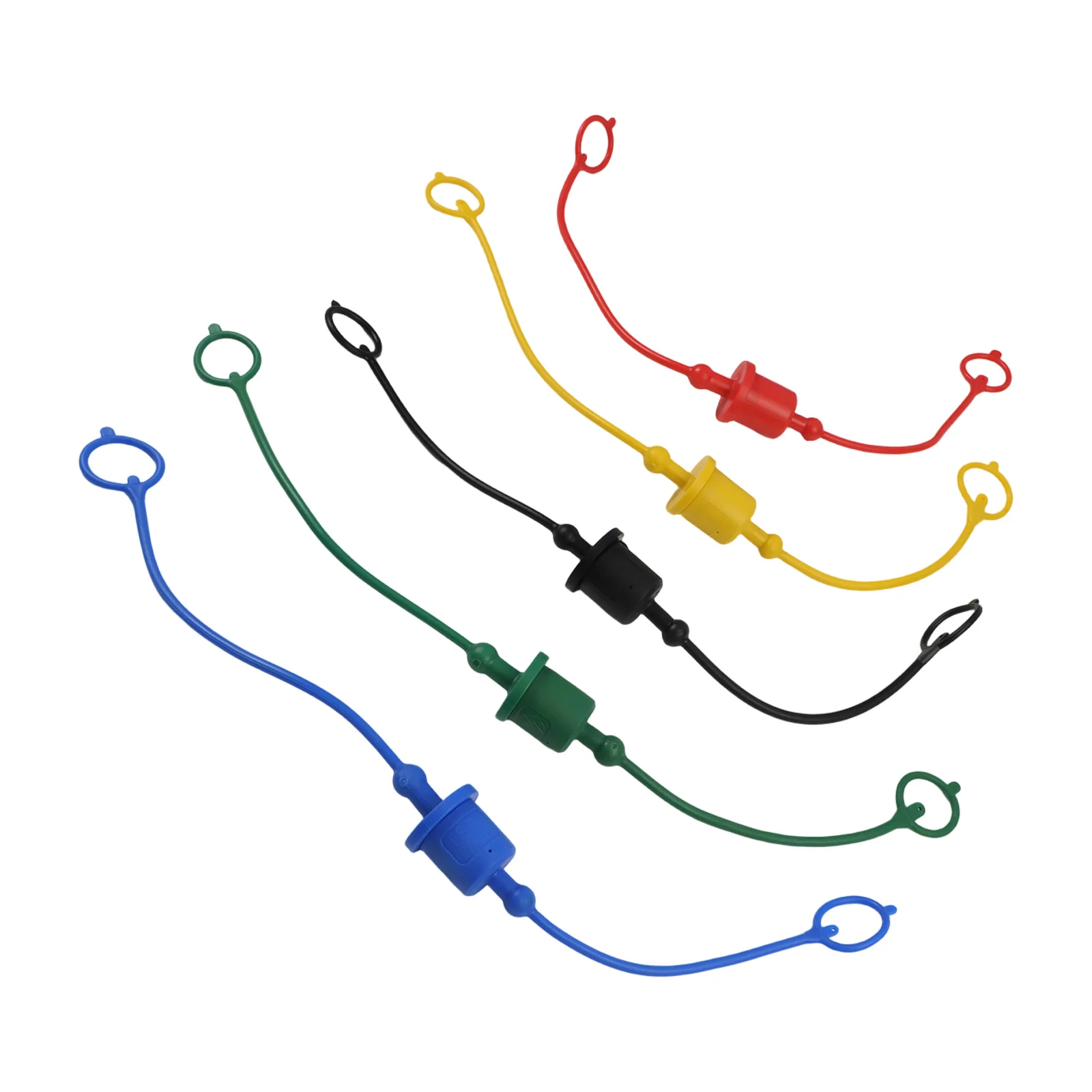Reusable Protective Cap for 1/2 Inch Hydraulic Quick Connect Fittings on Construction and Agricultural Equipment