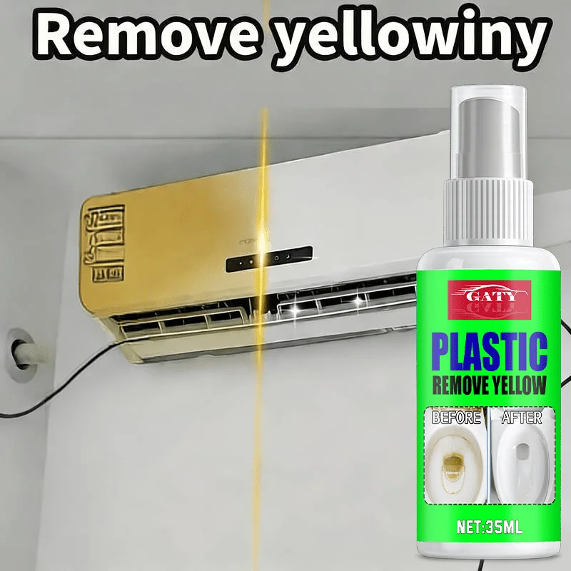 Plastic Yellow Remover, reverse Oxidation for Headlights, Toilet Lids & Appliance Shells, Long-Lasting Brightening