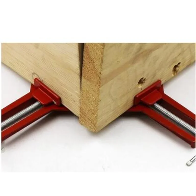 1pc 90 Degree Right Angle Clamps toggle clamp for woodworking Picture Frame Glass Fixture carpenter Hand Tool