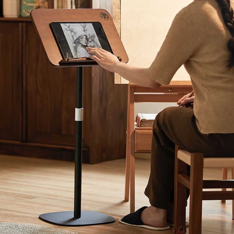 

Регулируемая напольная подставка для книг, многофункциональный держатель для чтения, детский настольный органайзер, выдвижная подставка для нот для студентов