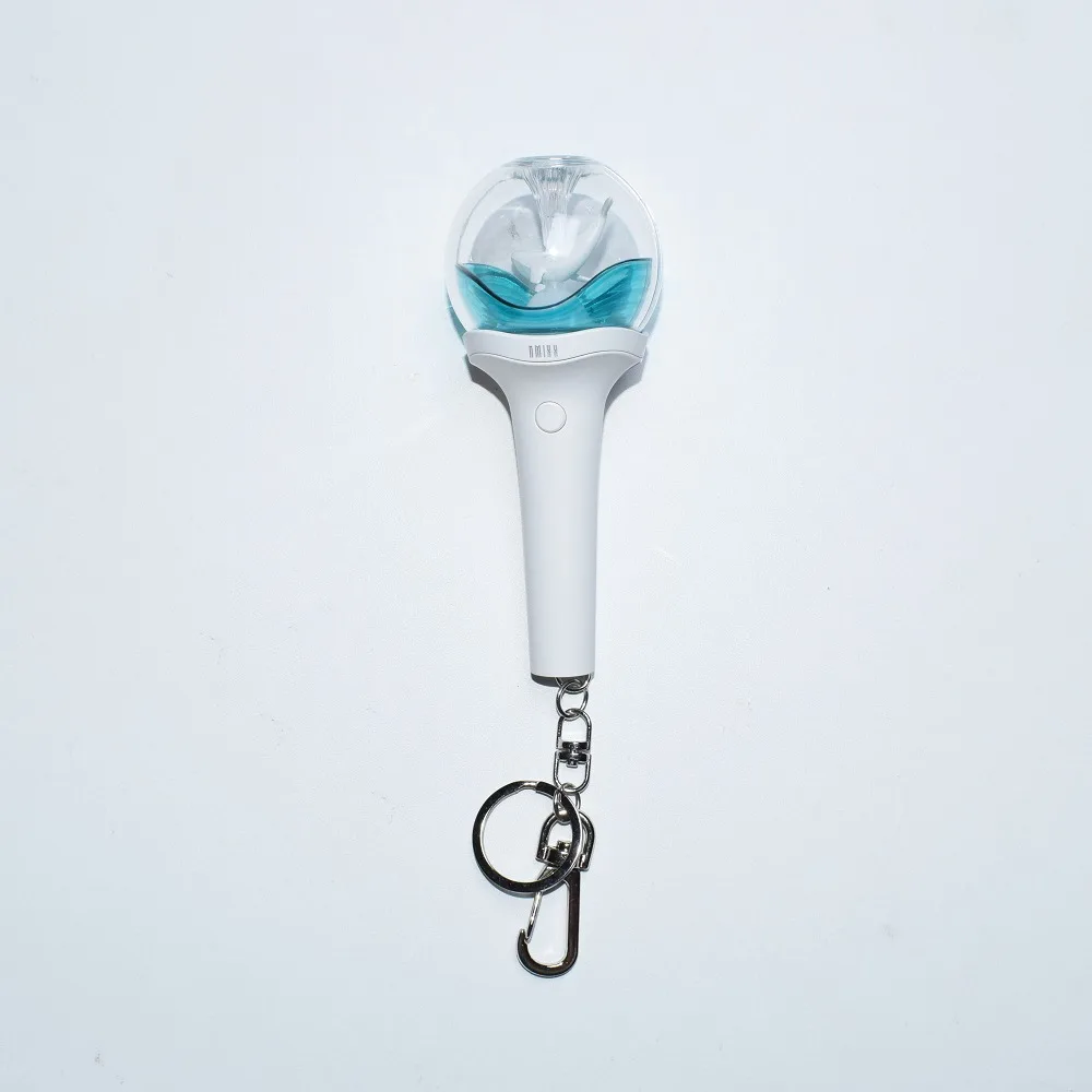 Kpop NMIXX Mini Light Stick Keychains LILY HAEWON SULLYOON BAE