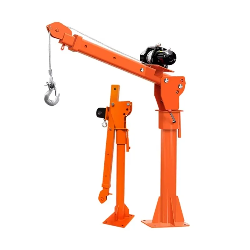 High Quality 1000kg Mini Pickup Truck Mounted Lifting Mini Crane for Sale