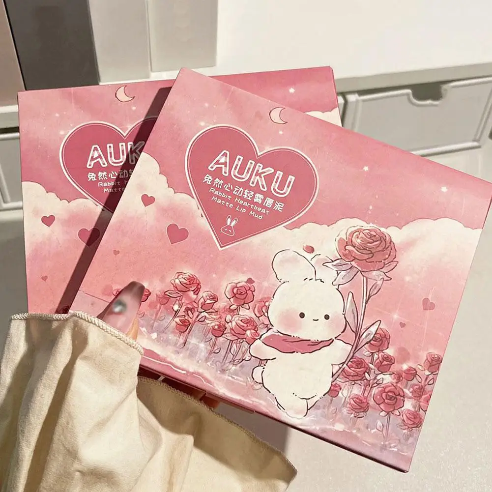 Ensemble de rouges à lèvres 6 pièces, livraison gratuite, maquillage coréen, cosmétiques de beauté, boue à lèvres mate, imperméable, maquillage longue durée pour femmes