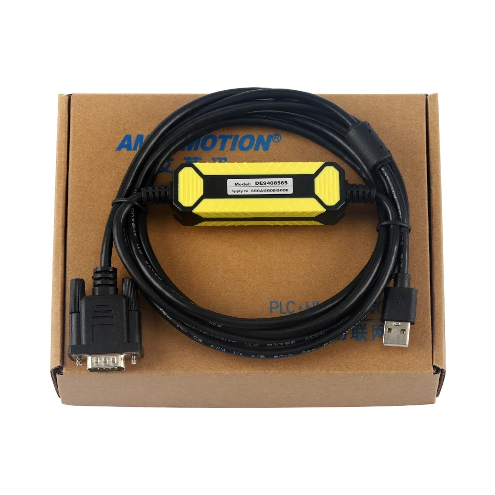 Suitable for Yaskawa L SGDA SGDB SGDE Servo Debugging Cable Data Download Line USB-DE9408565