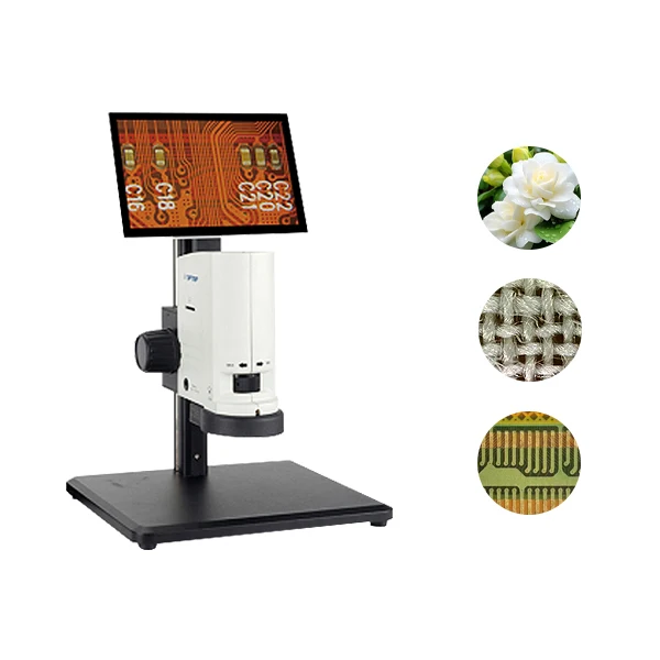 Continuously Variable Magnification Microscope HD Video Stereo Microscope Digital Stereoscope