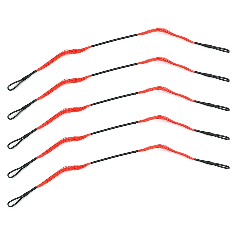 1 pz corda per arco 445mm per arco da caccia tiro con l\'arco tiro con l\'arco attrezzature archi e frecce accessori fino a 80 libbre peso di