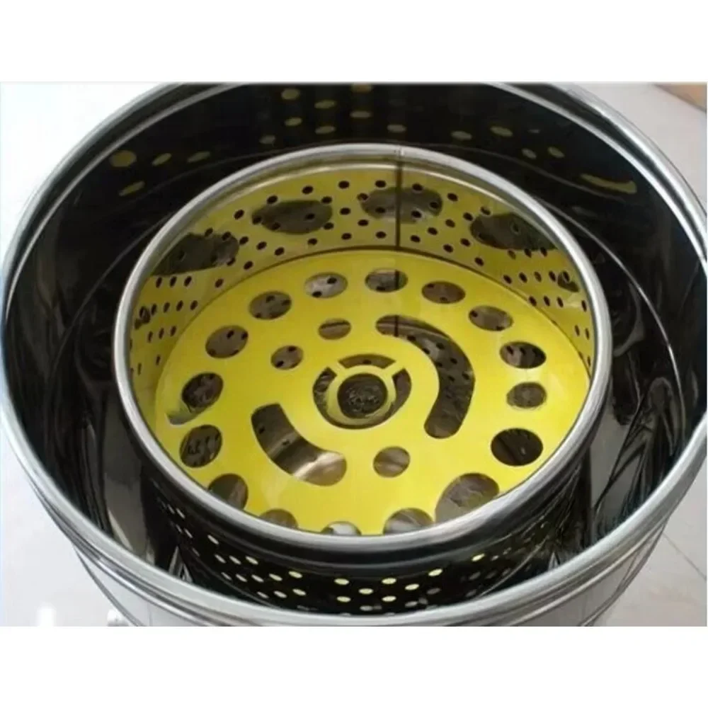 2026-304 Stainless Steel Vegetable Ginger Spinach Salad Centrifuge Spinner Electric Spin Dryer