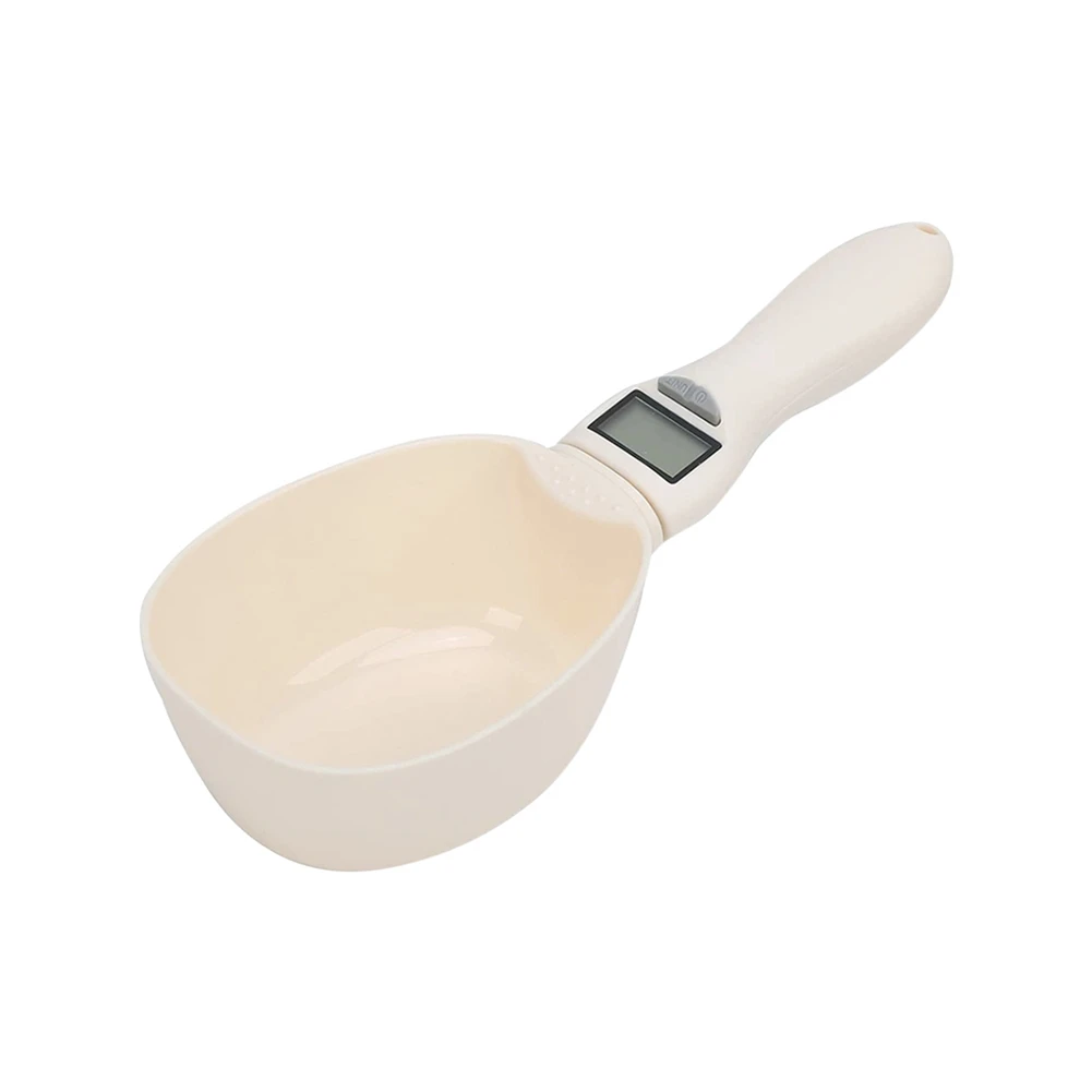 NEW HOT In Stock-Pet Measuring Spoon Electronic Weighing Tool Spoon Dog Cat Feeding Measuring Spoon Digital Display Kitchen Scal