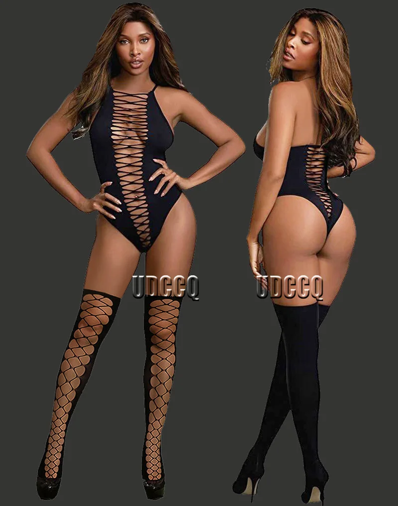 ชุดชั้นในเซ็กซี่ร้อนลูกไม้ Babydoll plus ขนาด perforate ชุดชั้นใน Teddies Bodysuits ชุดนอนชุดสูทชุดนอนเซ็กซี่ bodysuits