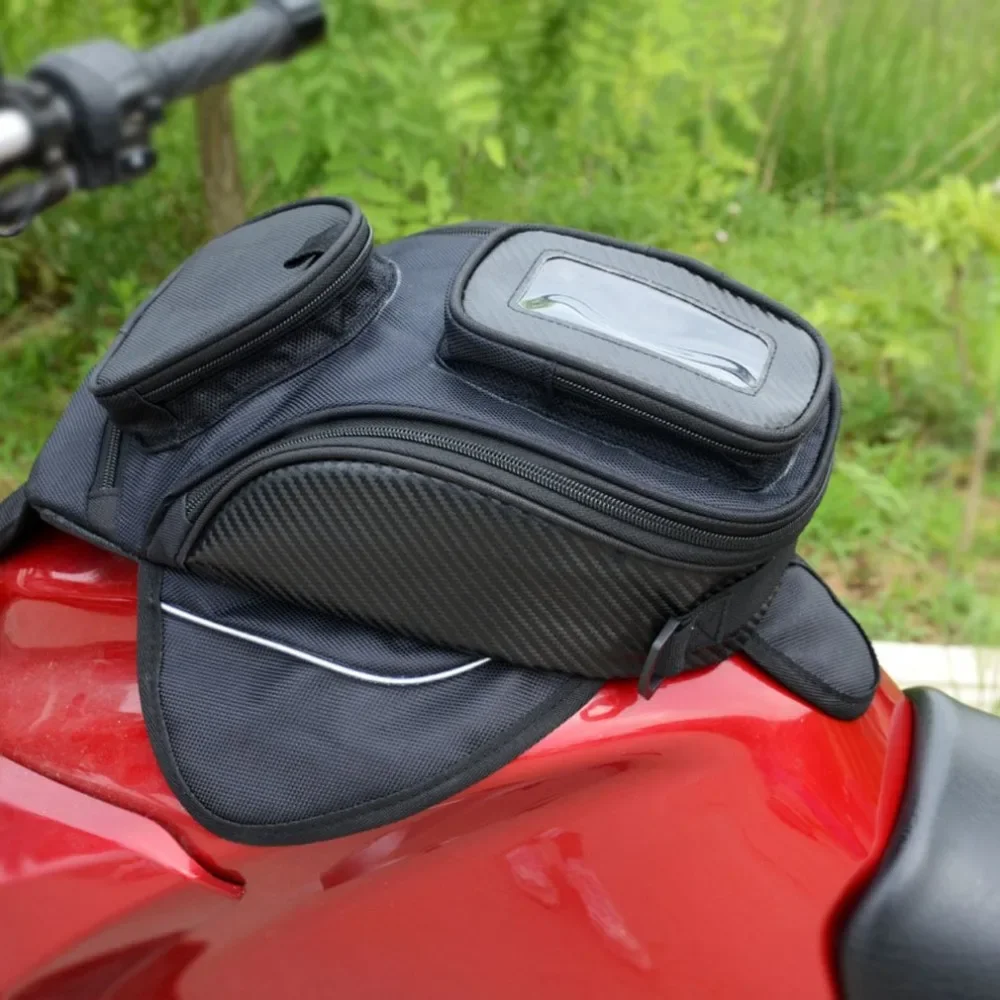 

Motorcycle Backpack Tank Bag Oil Fuel Tank Bag Saddle Side Saddle Bag Motorcycle Screen for Phone / GPS Accesorios Para Moto