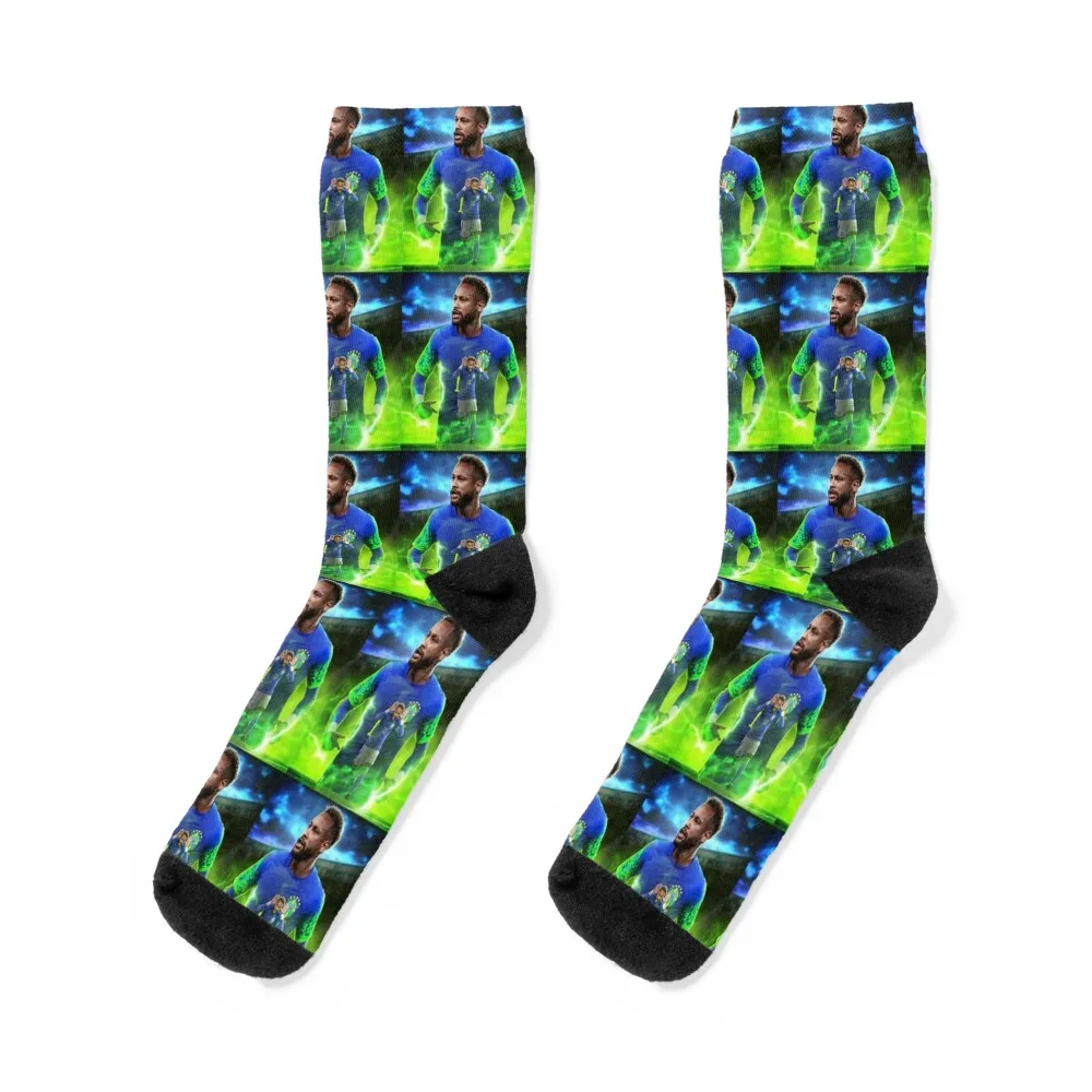 NeymarJR Boss Socks floral Heating sock cycling Hiking boots Women Socks Men's