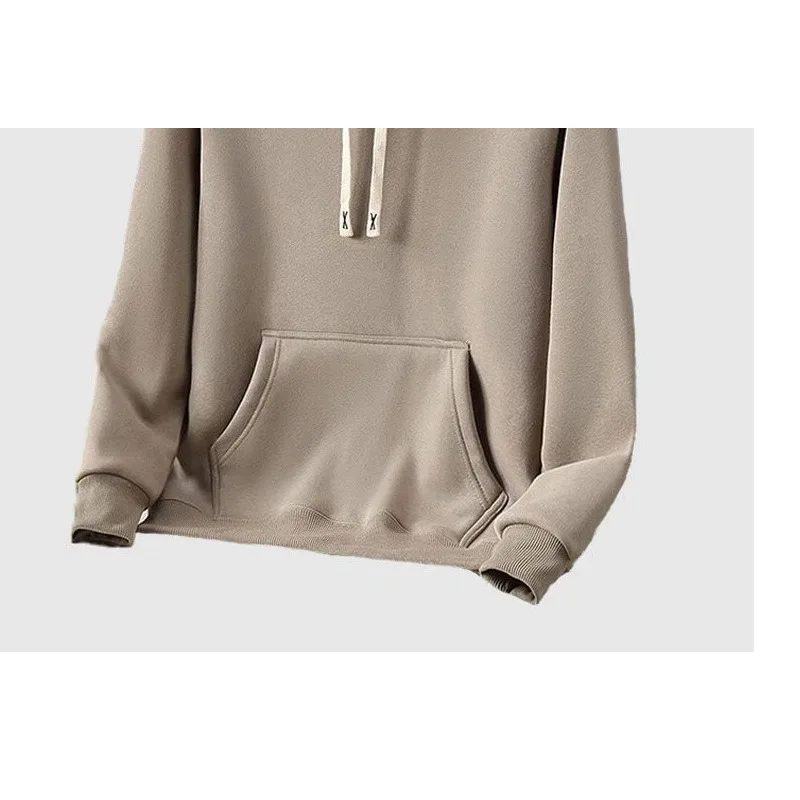 Autumn Winter New Style Velvet Sweatshirt Women's Hooded Thickening Winter Loose Commuting Hot Style
