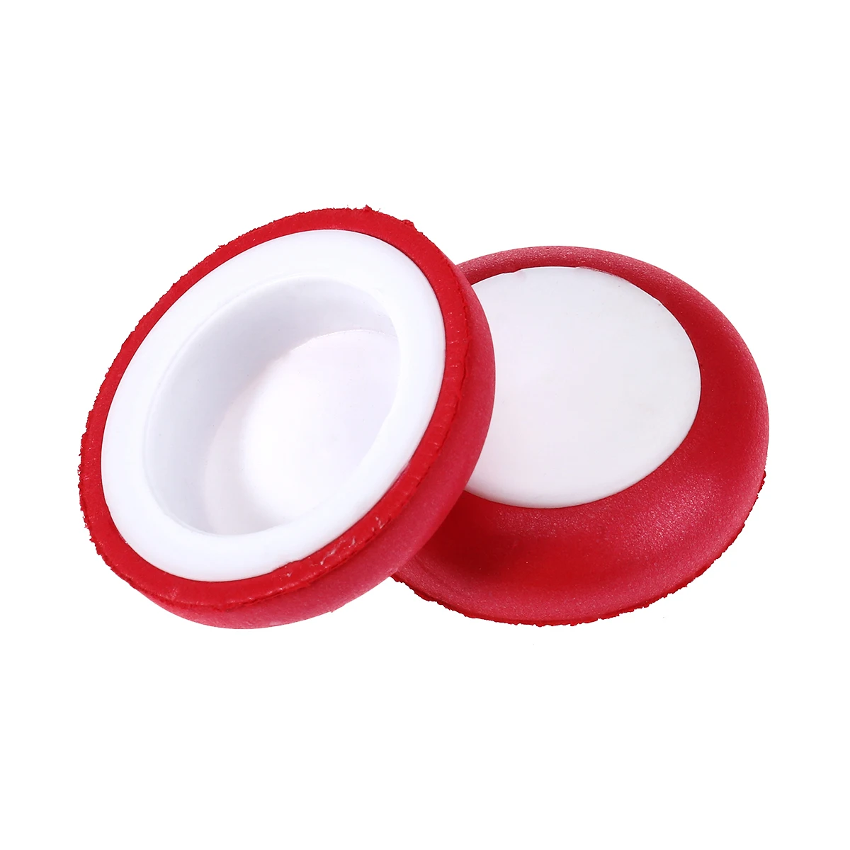 

12 pcs Disc Refills Eva Soft Reusable Plastic Ammo For Round Plate Shape Outdoor Fun (Red)
